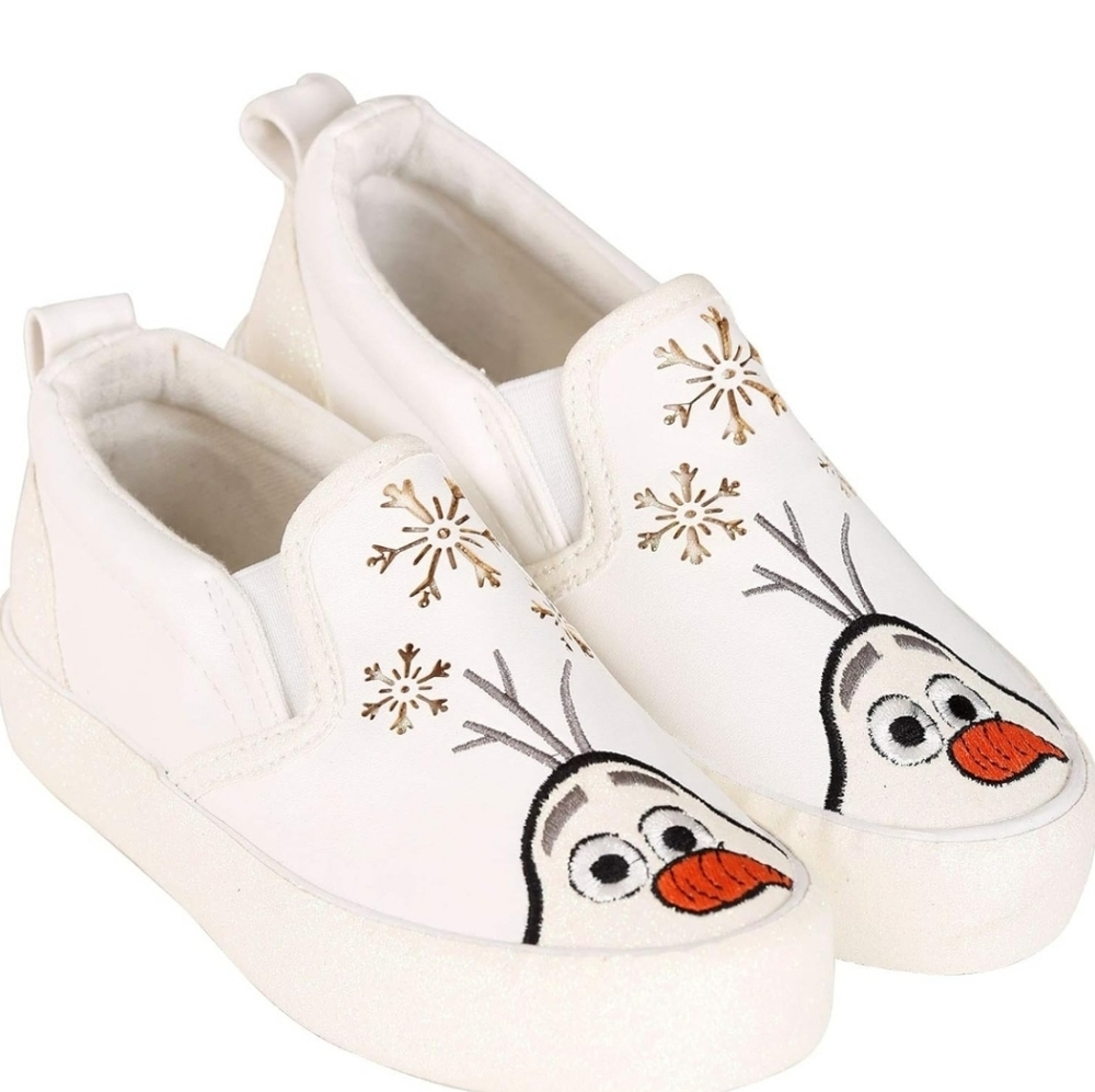Disney Frozen 2 Olaf Kids Sneakers, Frozen II Slip on Shoes